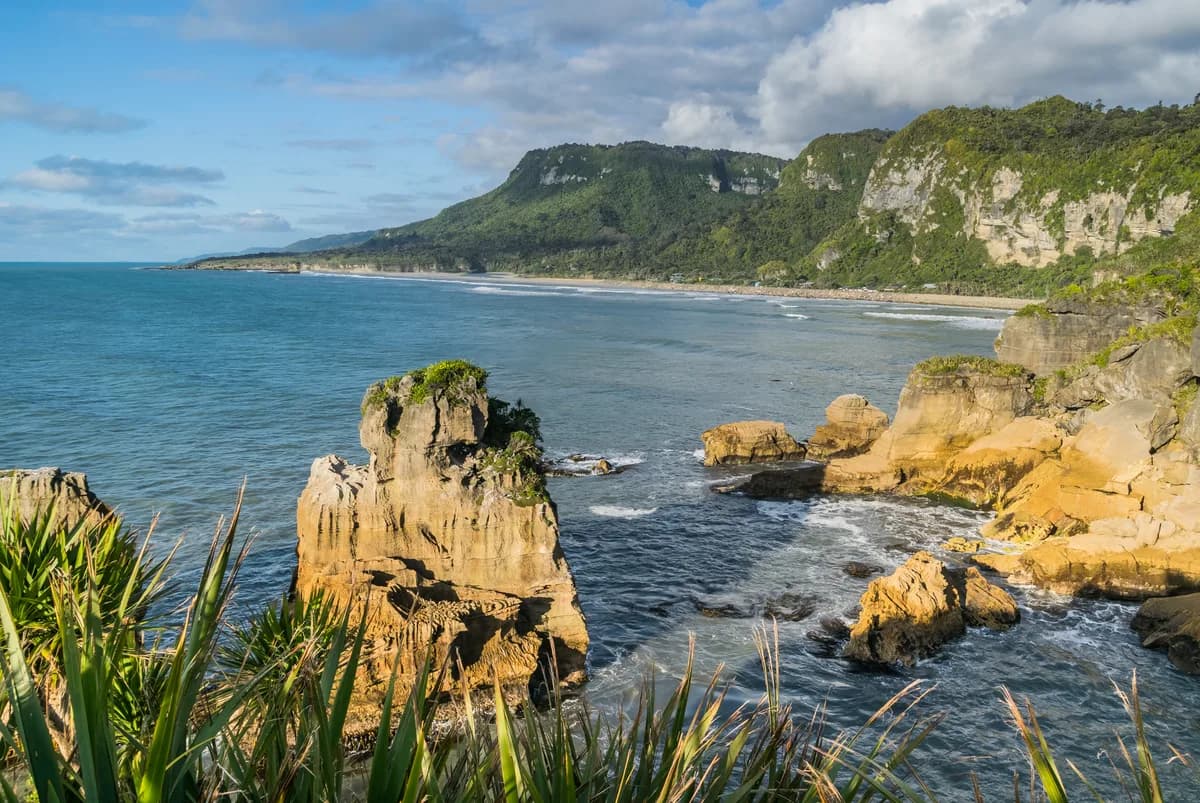 Pancake Rocks, Punakaiki, New Zealand, photographed on location