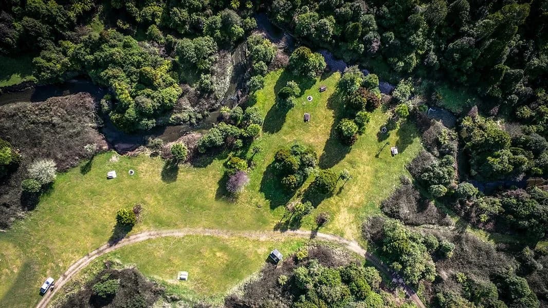 Mid Okahu campsite.