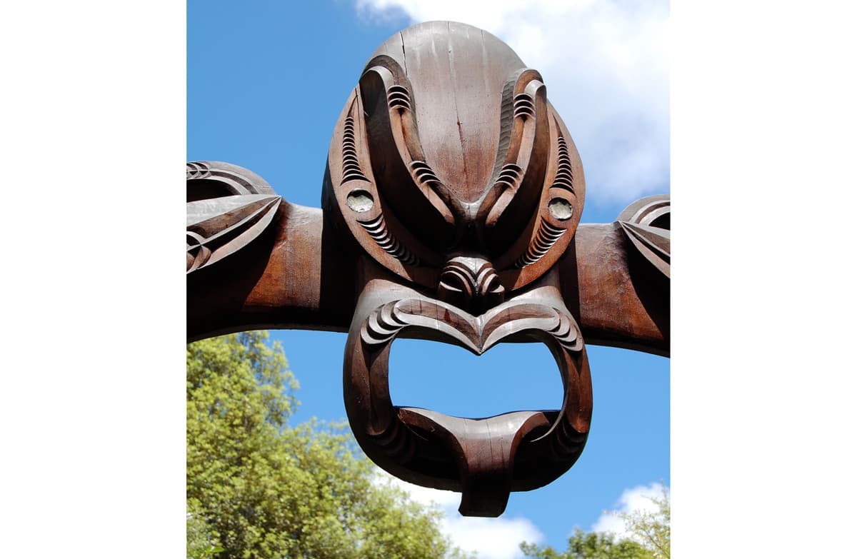 Ruapekapeka Pā gateway.
