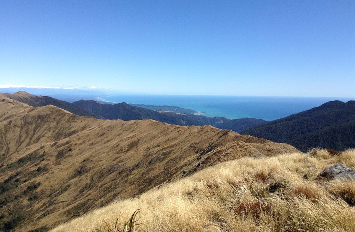 View from Croesus Track.